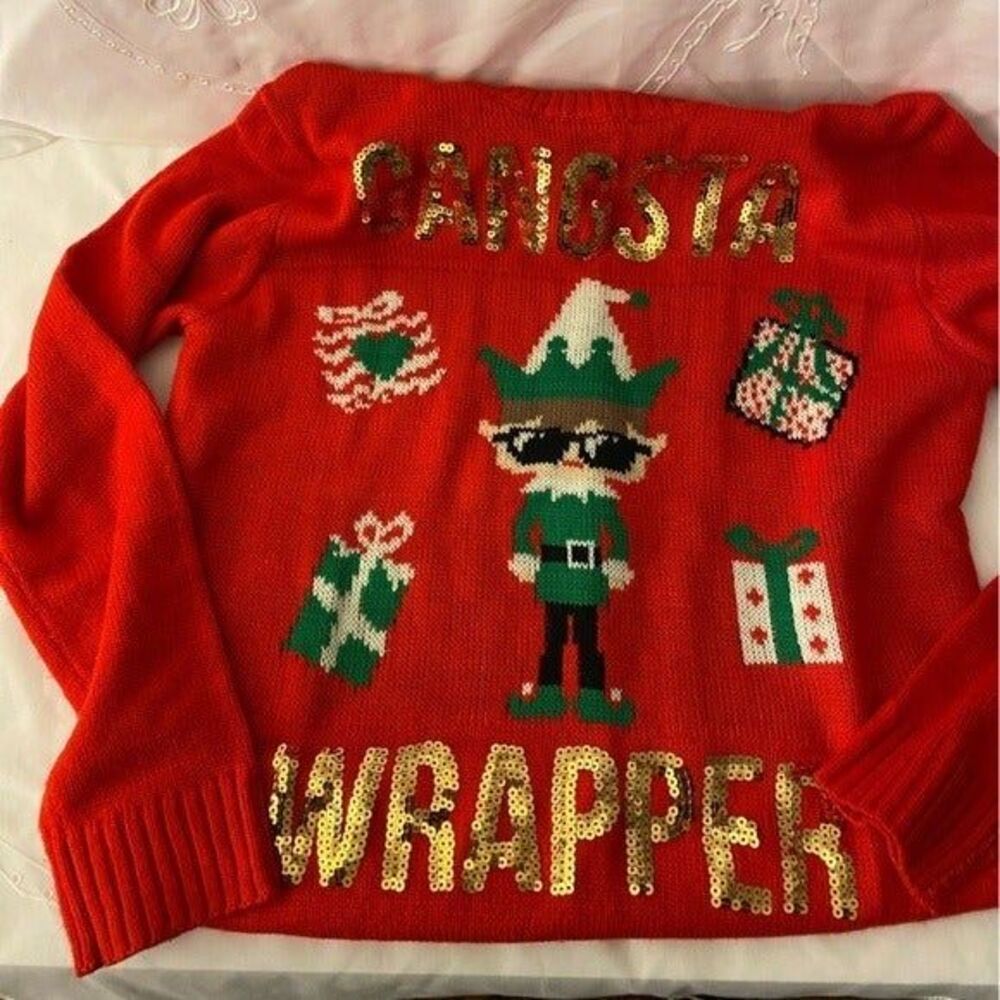 Belle de Jour Christmas ugly sweater Small.